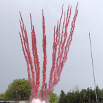 СУ0502512 Дневной веерный салют "PIROFF Fireworks" (1,2" х 25 залпов)