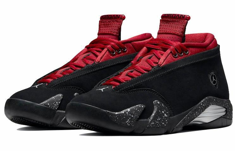 Кроссовки Jordan Air Jordan 14 Retro Low "Red Lipstick" (Женская размерная сетка)