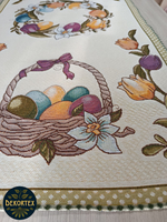 Гобеленовая столешница Пасхальная 46х102