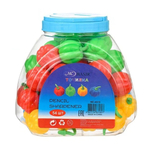 Точилка Basir, одинарная, с контейнером, серия "Тыква", 3.5 см