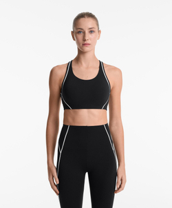 OYSHO Спортивный бюстгальтер Compressive с высокой степенью поддержки, черный