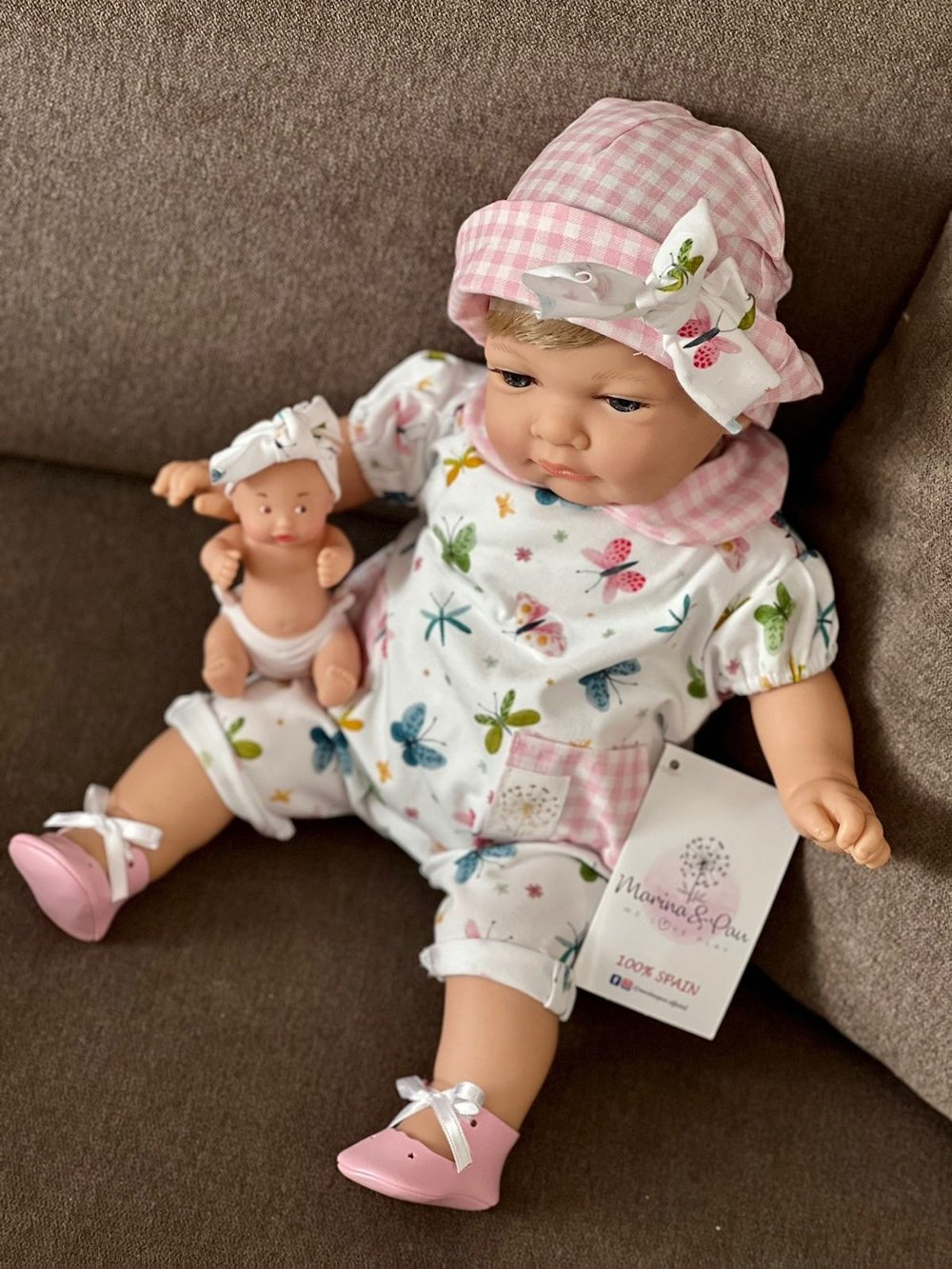 Кукла Marina and Pau 42 cм Sweet Baby мягконабивная (M736)