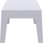 Столик пластиковый журнальный Siesta Contract Box Table, серебристый