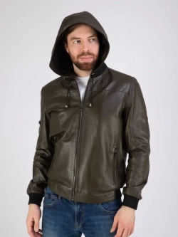 Куртка кожаная из натуральной кожи