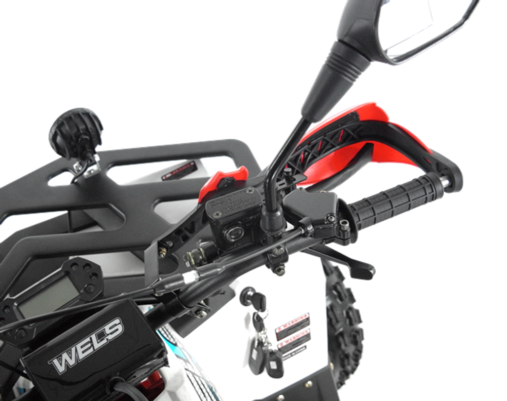 Квадроцикл Wels Thunder EVO-ST 125 куб/см 10 л.с колеса 8" цвет Белый