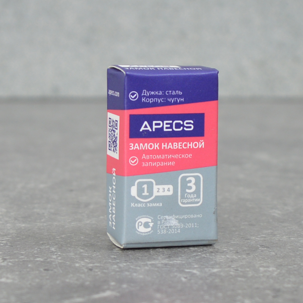 Замок навесной Apecs PD-01-20