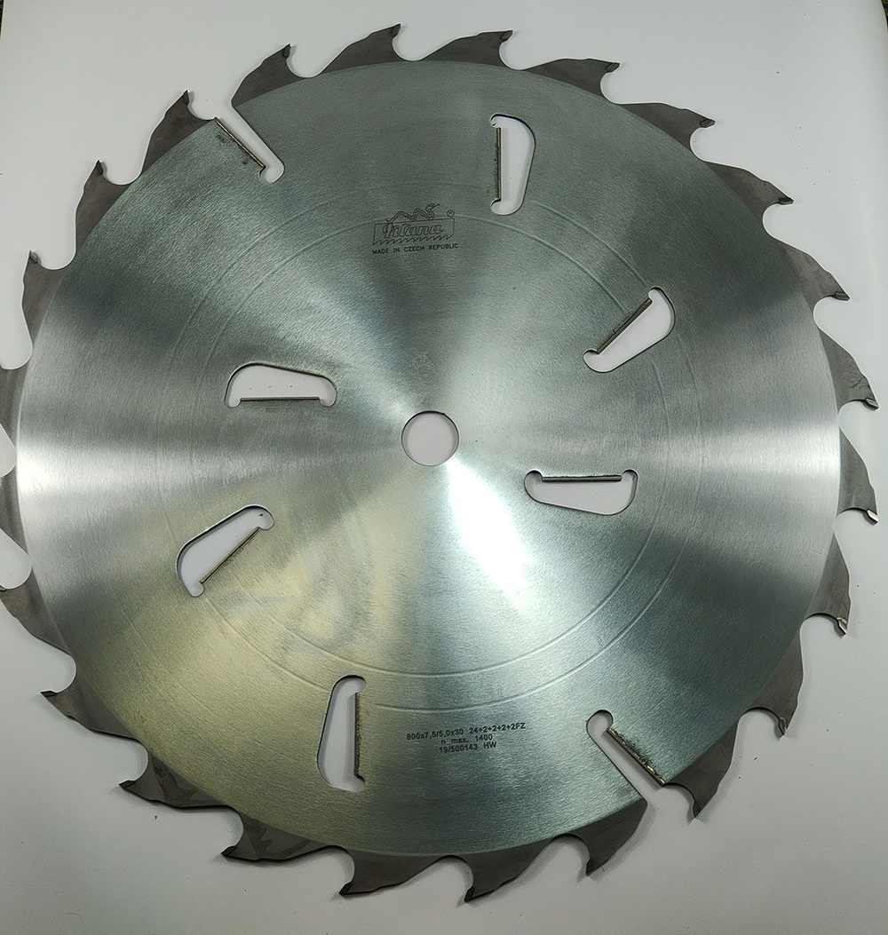 Пила дисковая TCT "Pilana" 800x7.5/5.0x50 z24+8 94.1 FZ