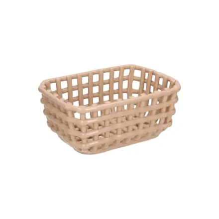 Rituali Domestici Корзинка для хлеба Catturata 28x20 см бежевая