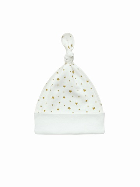 Шапочка-узелок Звездочки wheat