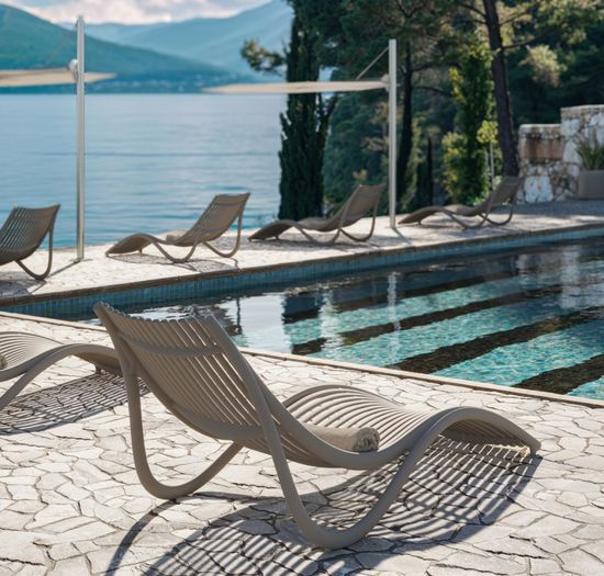 Лежак пластиковый Ibiza Basic Испания