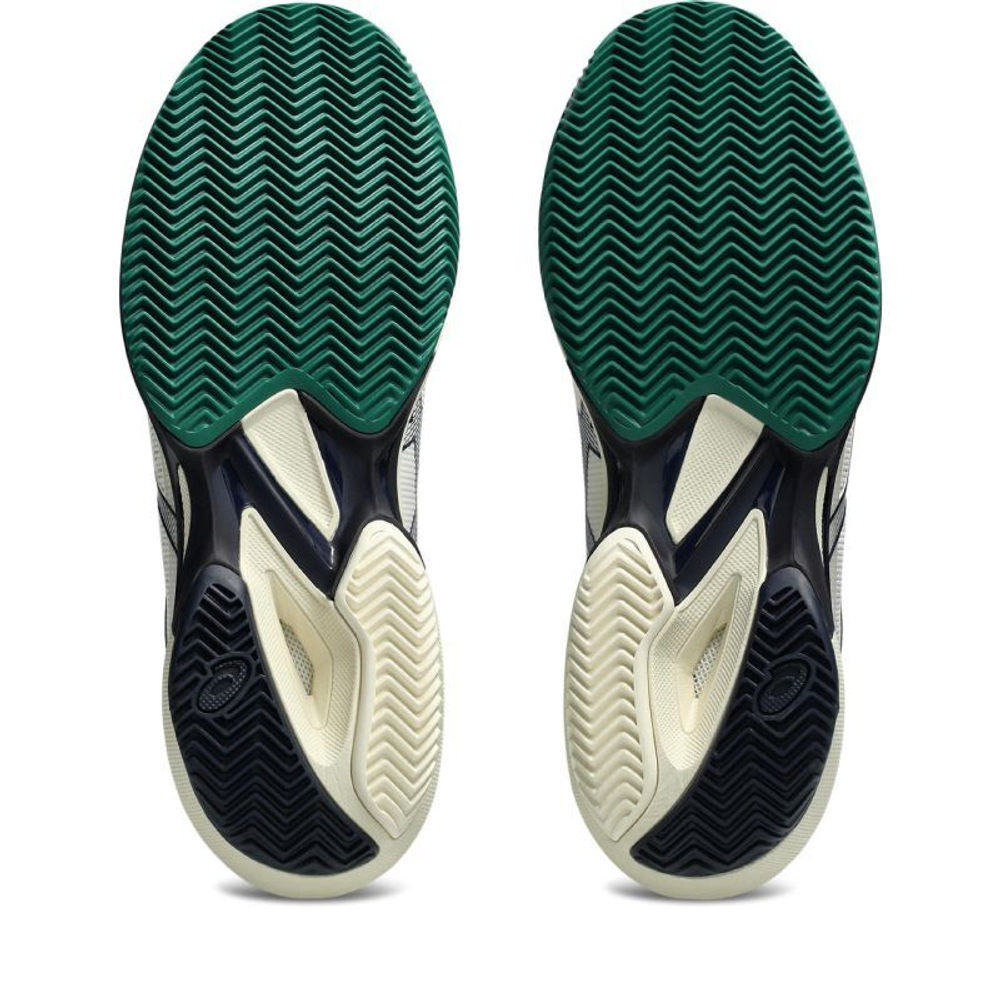 Мужские кроссовки теннисные Asics Solution Speed FF 3 Clay - кремовый/полночный