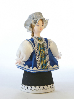 Кукла коллекционная в костюме Олонецкой губернии