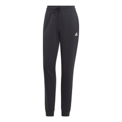 Женские теннисные брюки adidas Essentials Linear French Terry Cuffed Training Pants Women - Black, White
