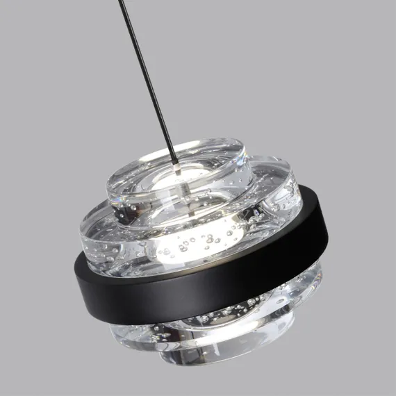 5031/6L L-VISION ODL24 000 чёрный/металл/акрил Подвес LED 6W 4000K 432лм KLOT