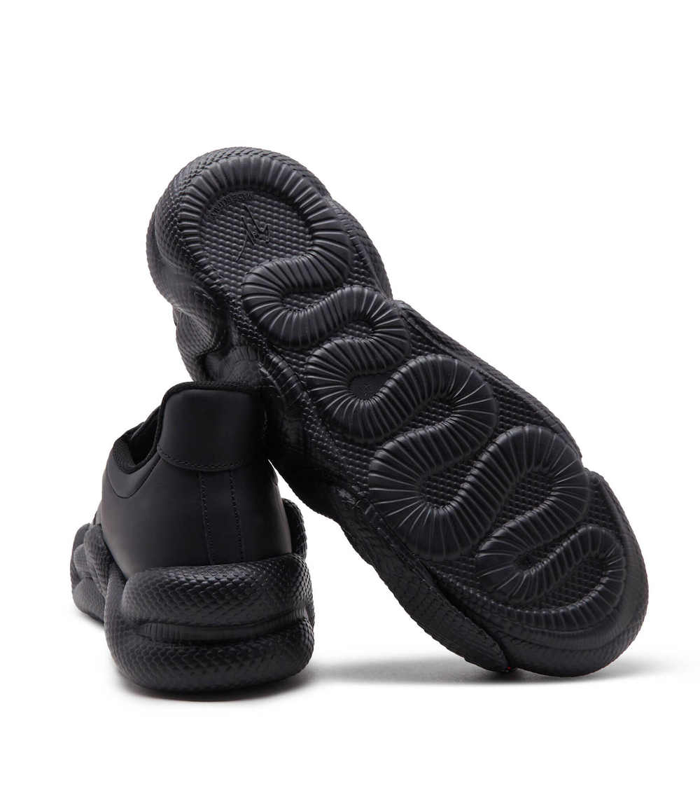 Кожаные кроссовки b cobra Giuseppe Zanotti - черный(RM20035)