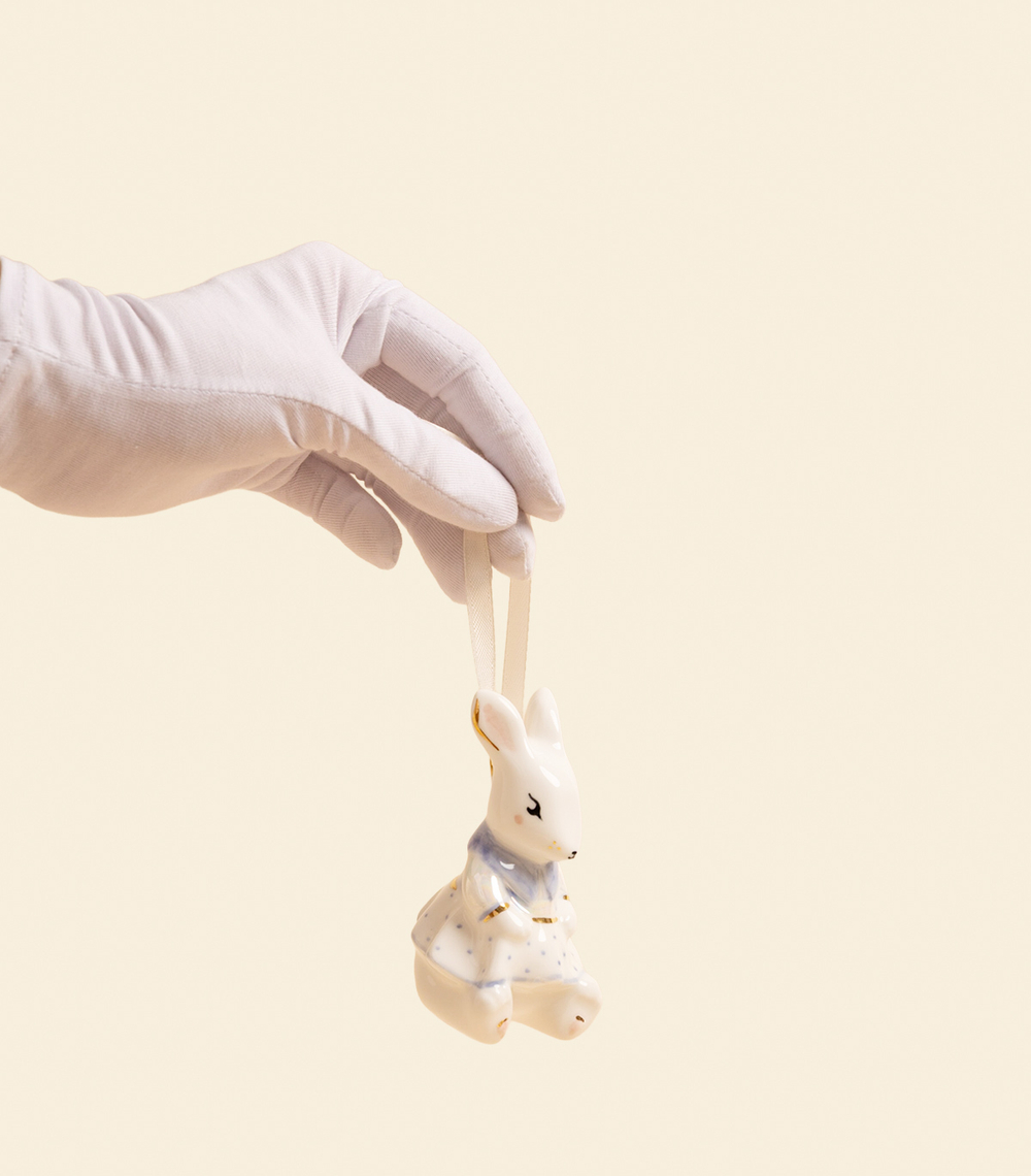 Елочная игрушка — Крольчиха | Reveri