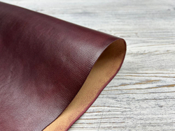 Nike Extra Bordeaux (1,3-1,5 мм) цв. Бордовый, натуральная кожа