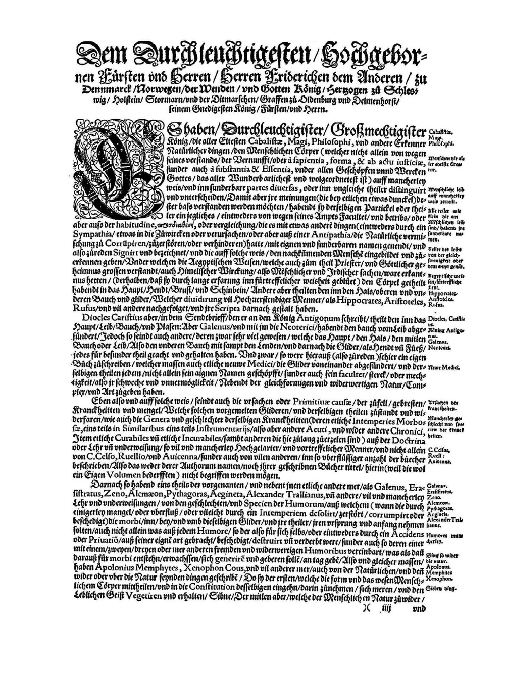 Historia Unnd Beschreibung Influentischer. Elementischer vnd Natürlicher Wirckungen | L. Thurneysser zum Thurn