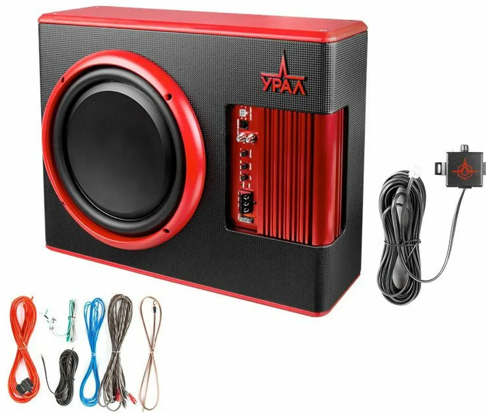 Автосабвуфер УРАЛ АС-У12А Компакт "Ураган"