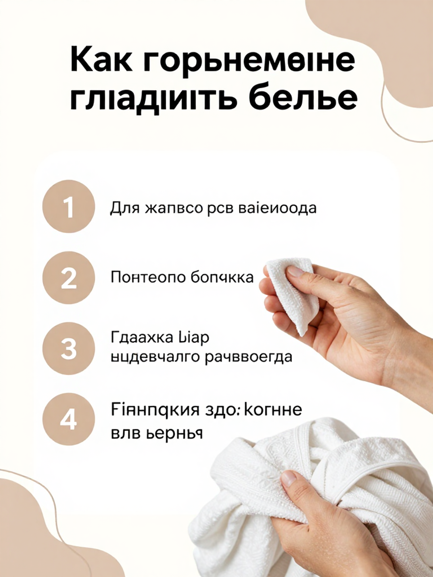 Как правильно гладить белье?