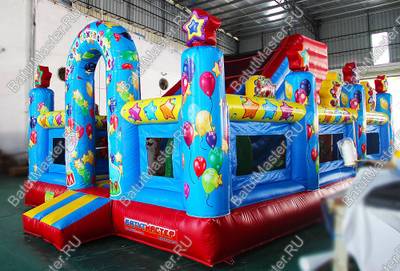 Коммерческий надувной батут "Цирк 2" 7*5*4 м