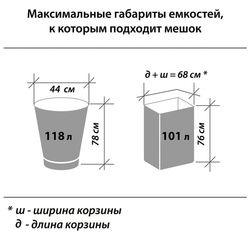 Мешки для мусора 120л/40 мкм., 70х110 см., синие, особо прочные, LAIMA, 10 шт. 601-387