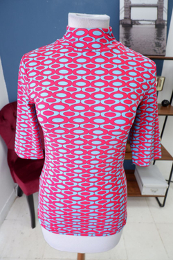 Водолазка Just Valeri с принтом 40 размер