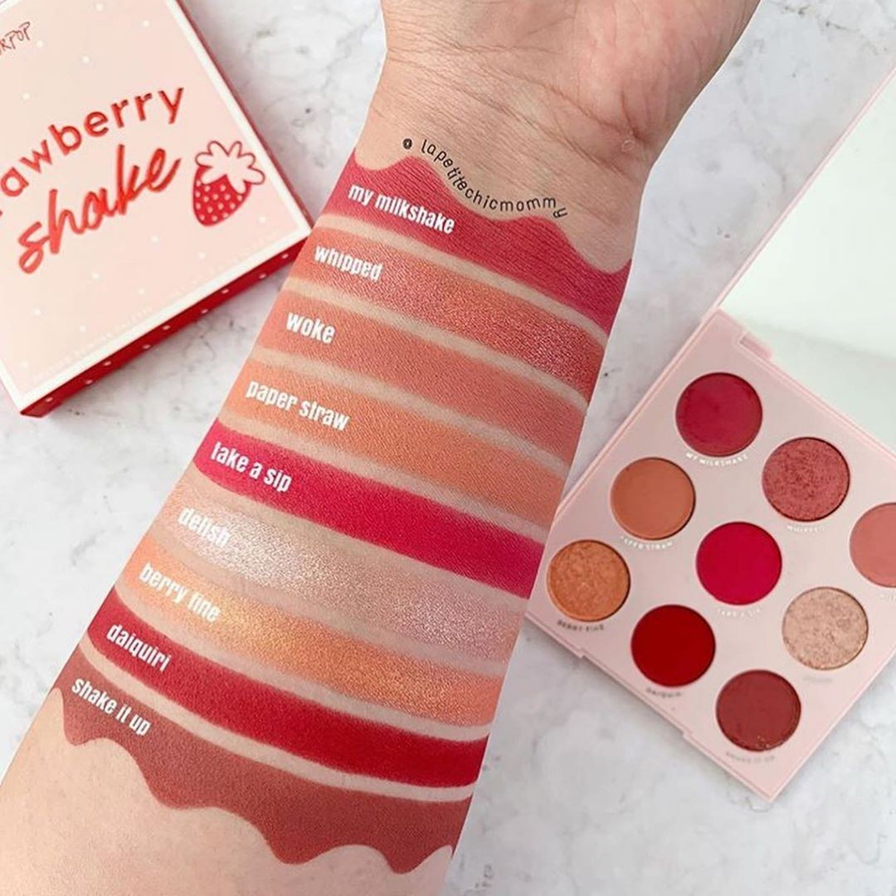 ColourPop Strawberry Shake palette