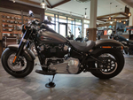 Softail Slim 2021 Harley-Davidson River Rock Gray Denim / Black Denim