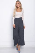 Брюки кюлоты Жаклин (серые) Б10995 LT Collection (Акция)