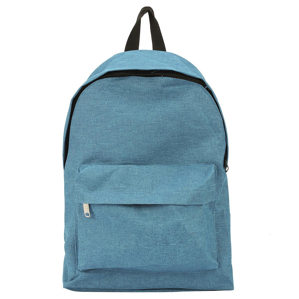 Рюкзак городской 40*29*11см, 1 отделение, 1 карман, светло-синий