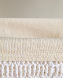 Zara Home Корзина из плетёной бумаги, цвет бежевый, 32 см
