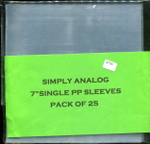 Конверт Внешний Для Пластинки 7" (Simply Analog PP Outer Sleeve)