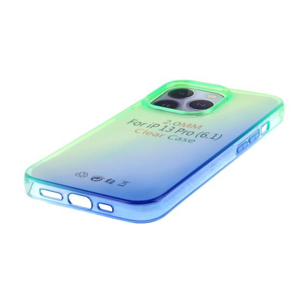 Чехол для iPhone 13 Pro Max Градиент, ТПУ, 012962