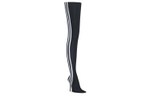 Balenciaga X Adidas Knife Over The Knee Boots "Black White" Women"s