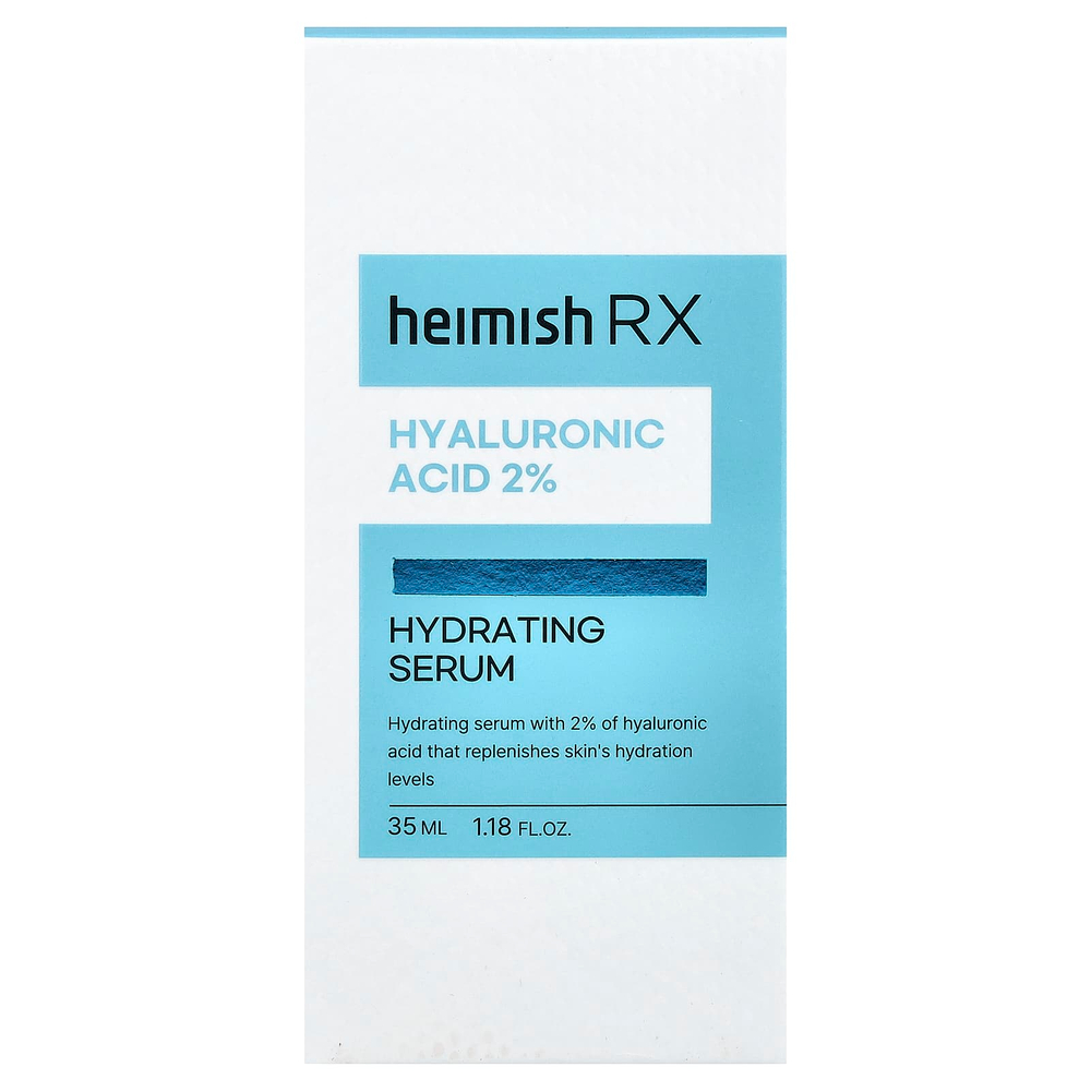 Heimish, RX, увлажняющая сыворотка с 2% гиалуроновой кислотой, 35 мл (1,18 жидк. унции)