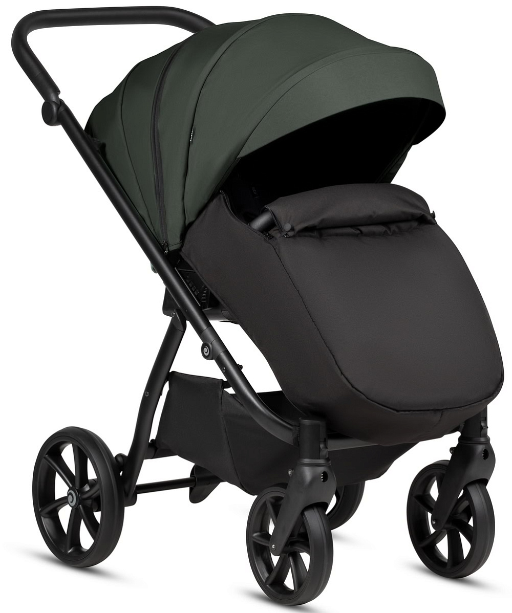 Детская коляска Tutis Uno 6 Plus Essential collection 3 в 1 с автокреслом Beno Black 1602144 Pistaccio