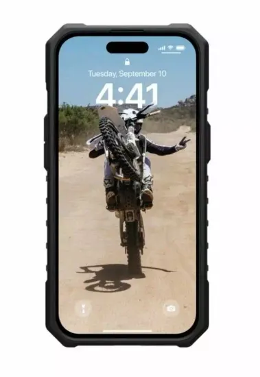 Чехол с поддержкой MAGSAFE Uag Pathfinder для iPhone 15 Plus 6.7", цвет черный (Black)