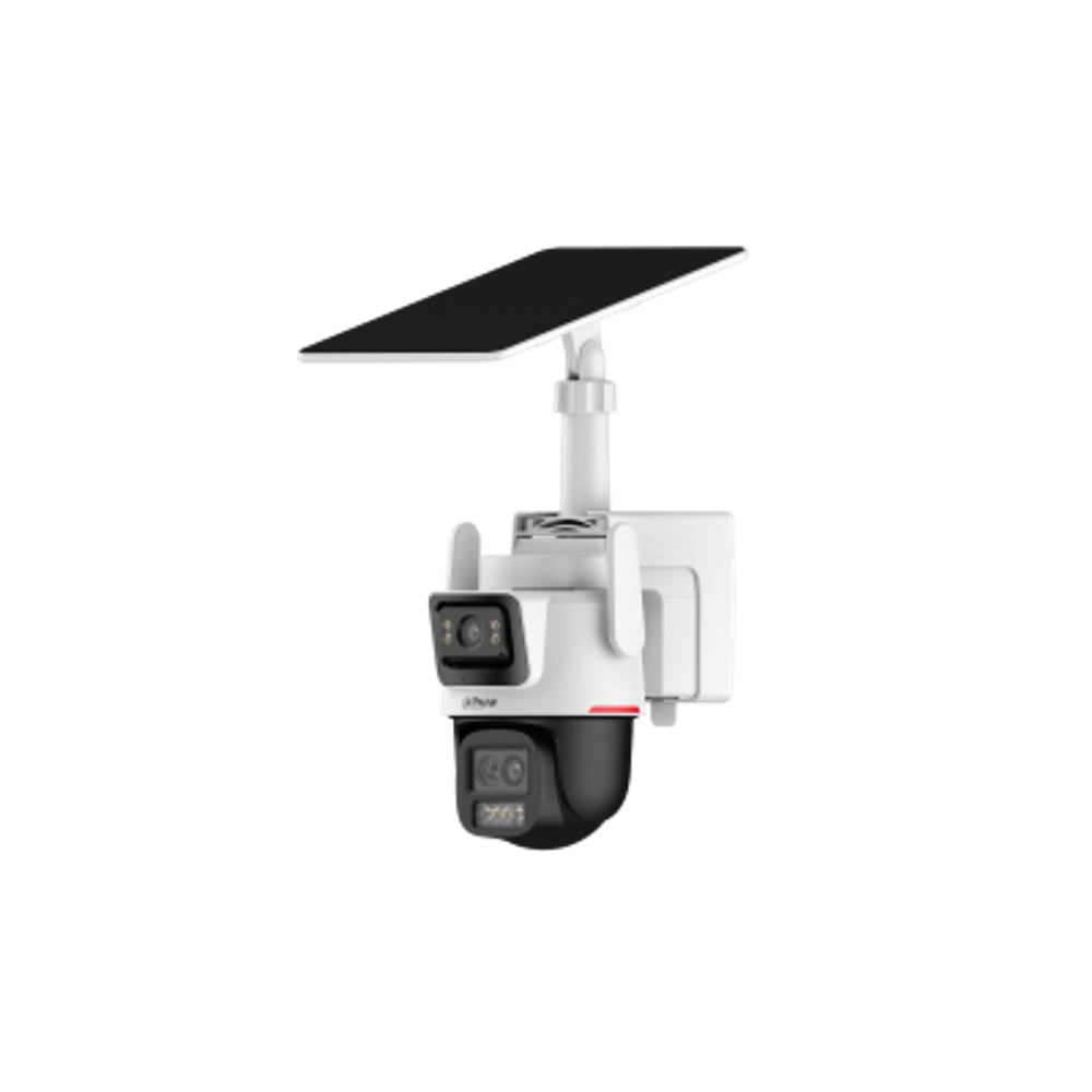 IP-камера Dahua DH-IPC-PTS2649C-3E3Z-4GB20 с панорамным, 4G модулем и солнечной батареей