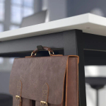 Стол для переговоров - MITTZON IKEA /ИКЕА МИТТЗОН , 108х140х105 см, белый/черный