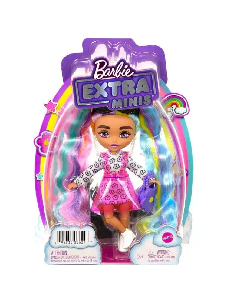 Кукла Барби Экстра Минис 6 HHF82