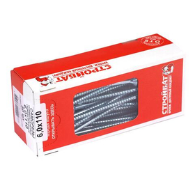 Саморезы универсальные 6,0x110 (белый цинк 50 шт)