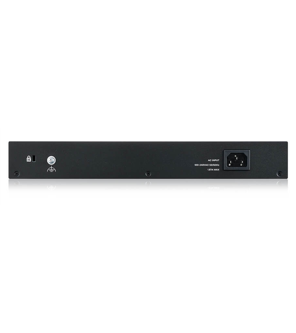 Smart L2 коммутатор PoE+ Zyxel NebulaFlex GS1915-24EP, rack 19", 24xGE (12xPoE+), бюджет PoE 130 Вт