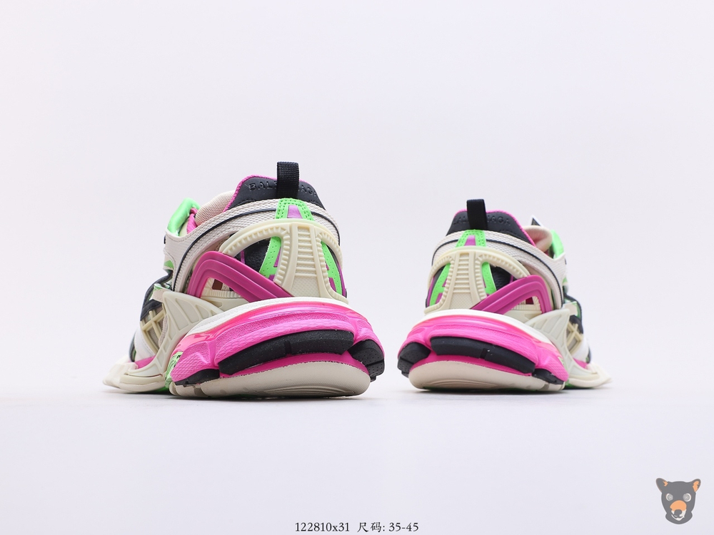 Кроссовки Track.2 Beige/Pink/Green