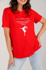 Фуфайка (футболка) женская Презент-3 Виотекс КРАСНЫЙ