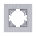 Рамка 1-постовая, серый Kollinger Eleganz Plex EP1GY
