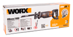 Сабельная пила аккумуляторная WORX WX500