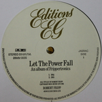 Robert Fripp / Let The Power Fall (LP)