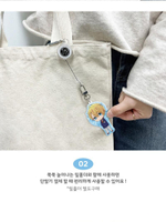 товары OSHI NO KO - EZL Transit Card Keyring AQUA Version