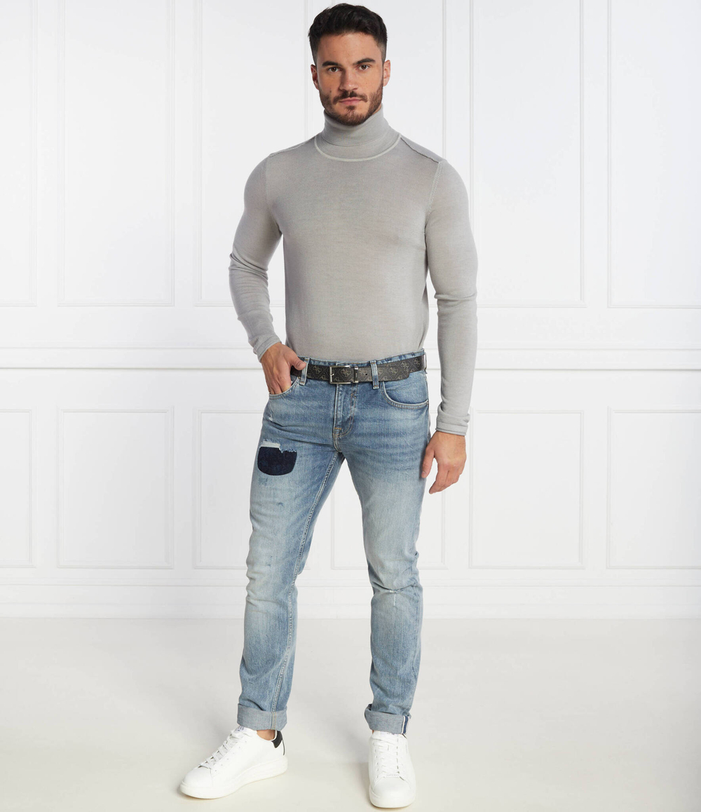 Джинсы MIAMI GUESS - голубой(M3BAN1 D55T3)